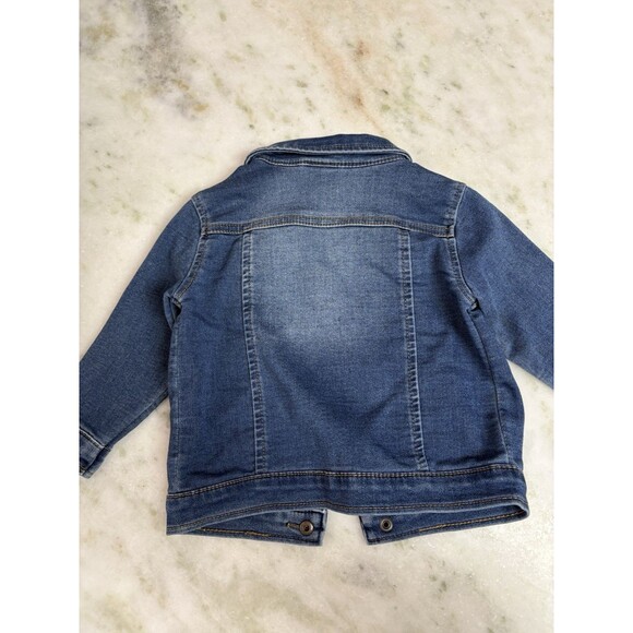 Girls 18 Months Denim Jacket, Blue Jean, Baby Cat & Jack - Picture 6 of 6